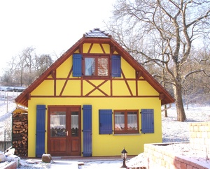 Gite en Alsace - Hiver au verger