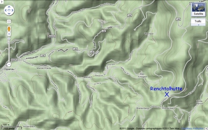 Renchtalhtte sur les hauts de Bad Peterstal