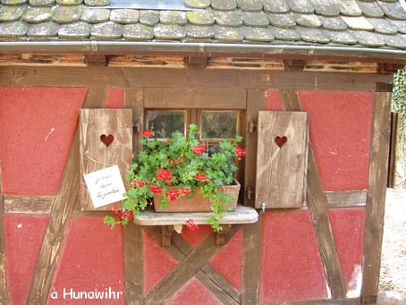 Maisonette au parc des cigognes d'Hunawihr - Photo G.GUYOT