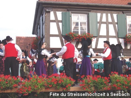 Fête du Streisselhochzeit à Seebach - Photo Gite en Alsace