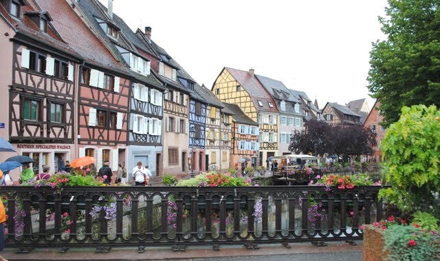 Le quai des poissonniers  la petite Venise de Colmar