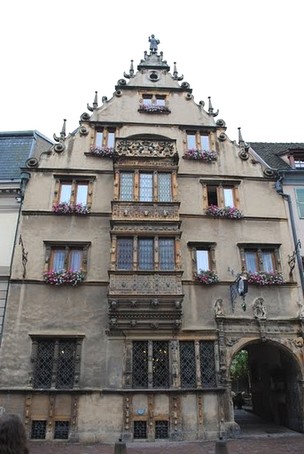 Maisons dans la vieille ville de Colmar