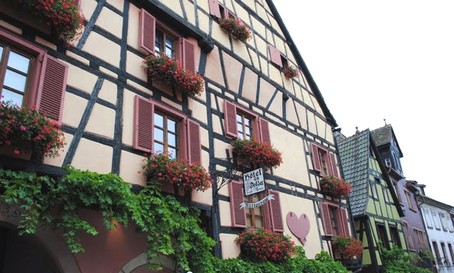 Maisons  colombages  Riquewihr