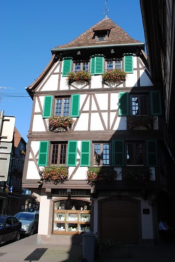 Une maison  colombages  Obernai