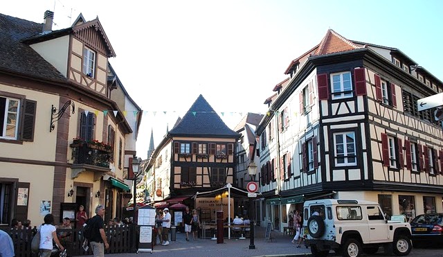 Les ruelles commerantes d'Obernai