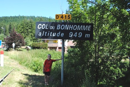 La route des crtes dbute au col du Bonhomme que l'on rejoint depuis Sainte Marie aux Mines par le col de Bagenelle