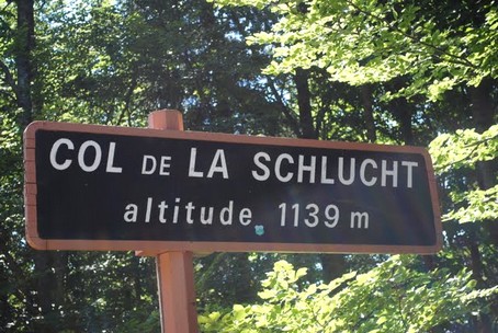 Puis le col de la Schlucht (le ravin)