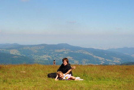 Une petite pause au sommet des Vosges et on repart