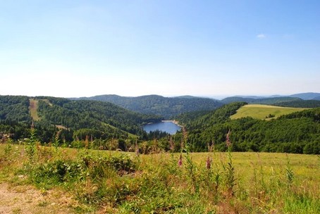 Aprs le Honneck, un autre lac sur la route des crtes