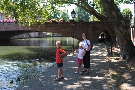 Le long des quais de Strasbourg