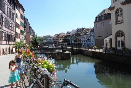 En haut de l'cluse de la 