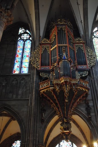 Dtail dans la cathdrale de Strasbourg