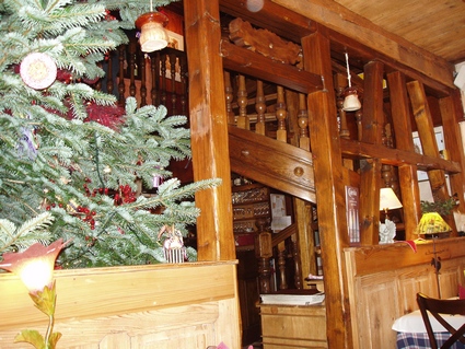 Noël au restaurant "A la couronne" à Scherwiller