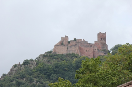 Ribeauvillé: le chateau de Ribeaupierre
