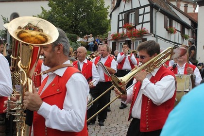 Mariage de l'ami Fritz  Marlenheim - Le cortge