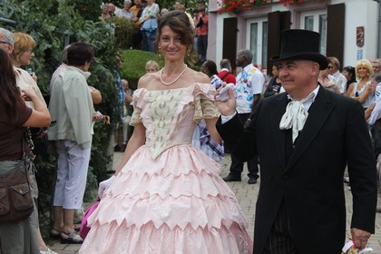 Mariage de l'ami Fritz  Marlenheim - Le cortge