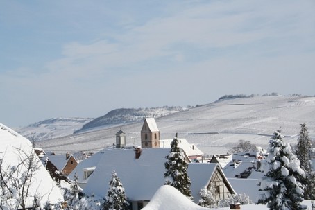Orschwihr sous la neige