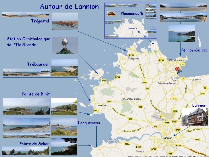 A visiter autour de Lannion
