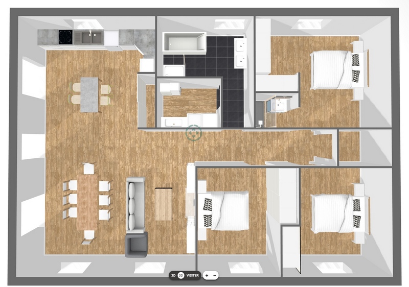 Terrain  vendre  Bagnols sur Cze - proposition implantation maison 120m