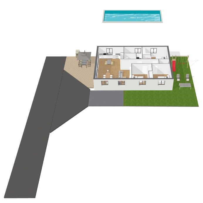 Terrain  vendre  Bagnols sur Cze - proposition implantation maison 120m