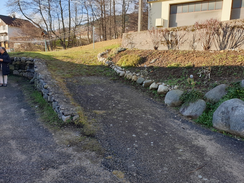 Terrain à vendre à Gérardmer - accès à la parcelle 163 dans la parcelle 212