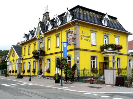 Hotel-Restaurant Felsbourg à Mutzig - Gites Alsace