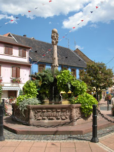 La fontaine de Mutzig